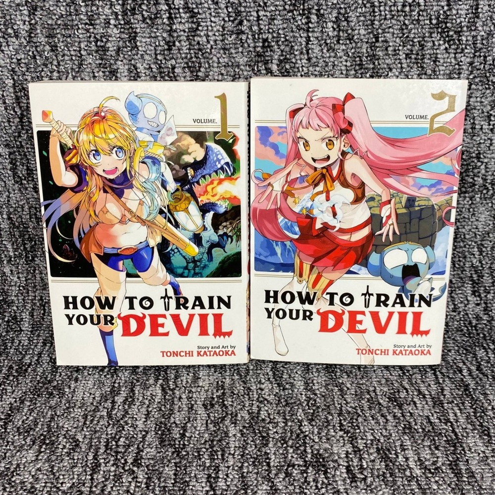 Seven Seas How To Train Your Devil Manga Vol 1 2 Older Teen First Print Fantasy